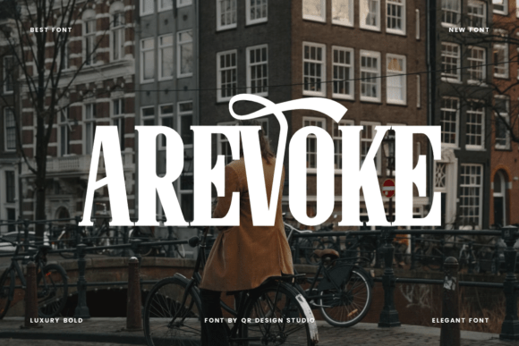 Arevoke: A Stylish Serif Font for Creative Projects