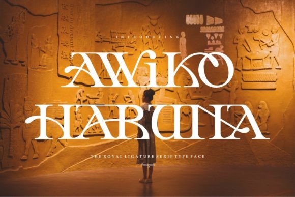 Awiko Haruna: A Serif Font for Creative Campaigns