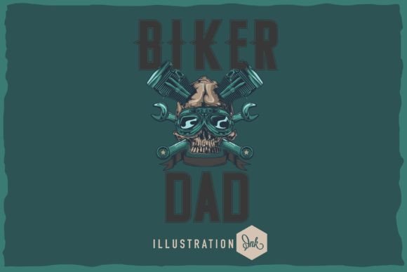 Biker Dad Font: Bold & Rugged