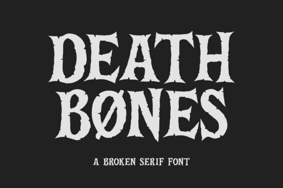 Death Bones Font for Professional Branding