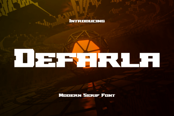 Defarla: A Serif Font for Creative Projects