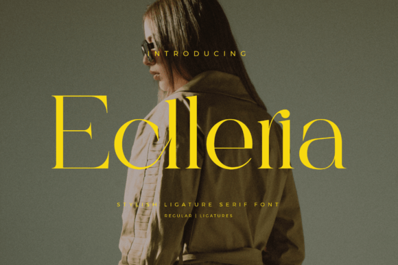 Eclleria: A Stylish Serif Typeface