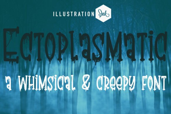 Ectoplasmatic: A Decorative Font for Web Design