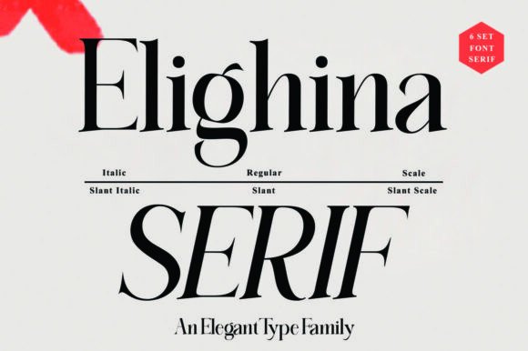 Elighina Serif: A Graceful Typeface for Elegant Design