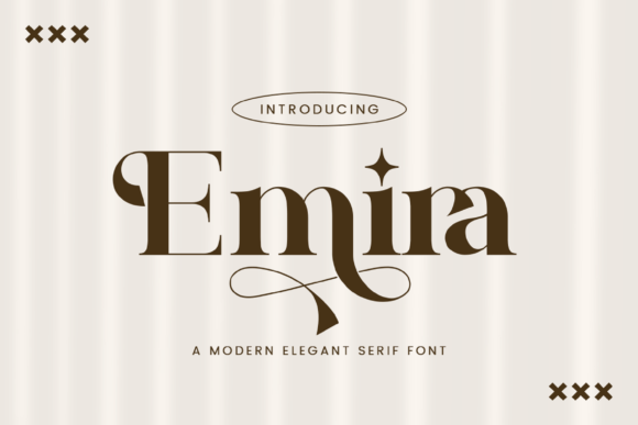 Emira: A Stylish Serif Font for Business Branding
