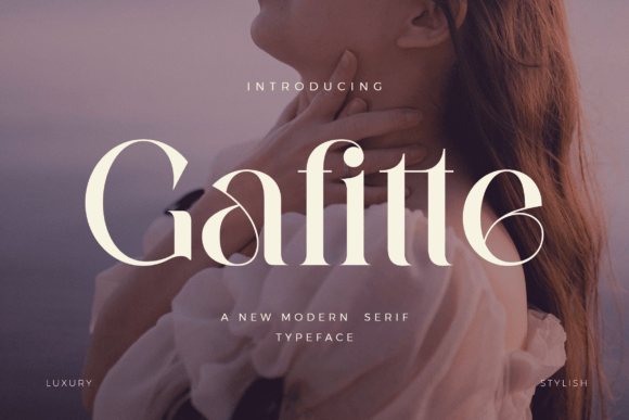 Gafitte Font: Elegant Serif for Editorial Design