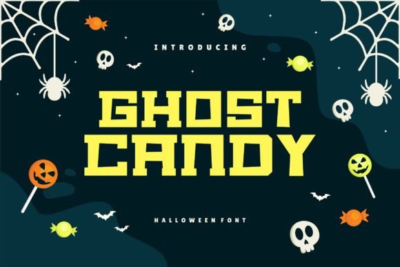 Ghost Candy Font for Creative Projects