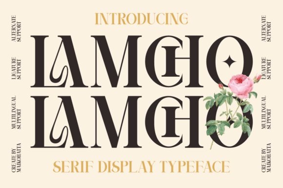 Lamcho: A Serif Font for Impactful Design
