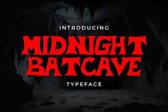 Midnight Batcave Font for Mysterious Branding