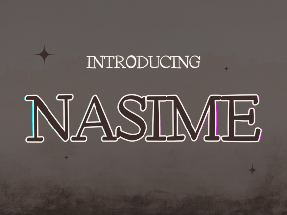 Nasime: A Professional Serif Font