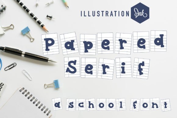 Papered Serif: A Classic Font for Editorial Design
