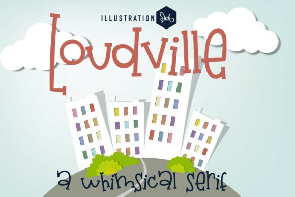 Pn Loudville Fn: Whimsical Serif for Editorial Design