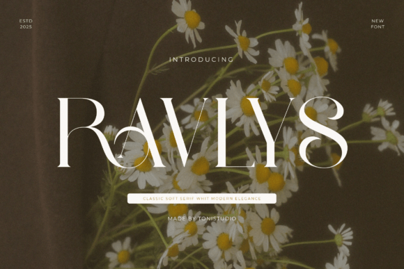 Ravlys: A Soft Serif for Elegant Design