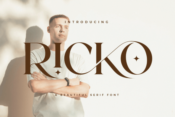 Ricko: A Stylish Serif Typeface