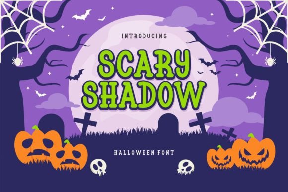 Scary Shadow: A Bold, Haunting Serif