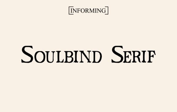 Soulbind Serif: A Mystical Font for Web Design