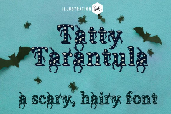 Tatty Tarantula Font