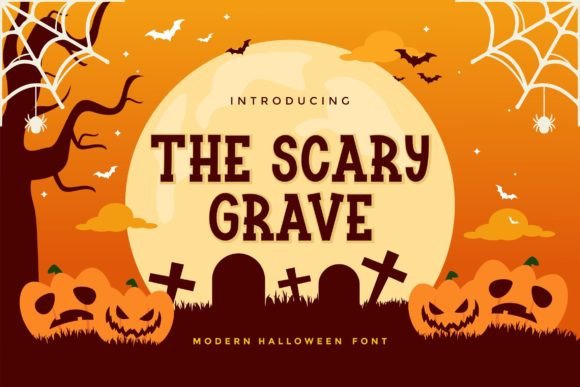 The Scary Grave Font