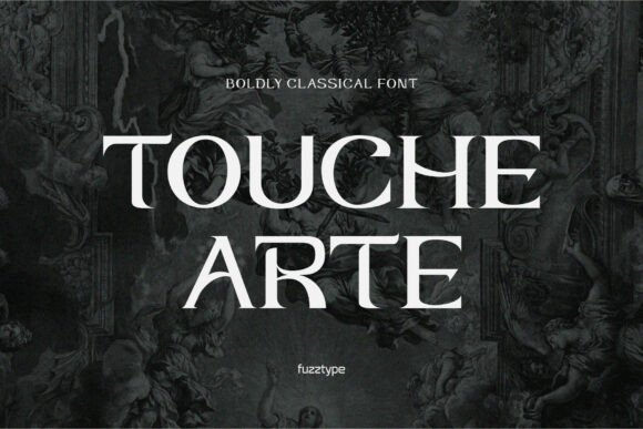 Touche Arte Font: Elegant Serif for Crafts