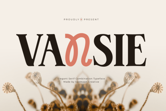 Vansie: A Serif Typeface for Creative Makers