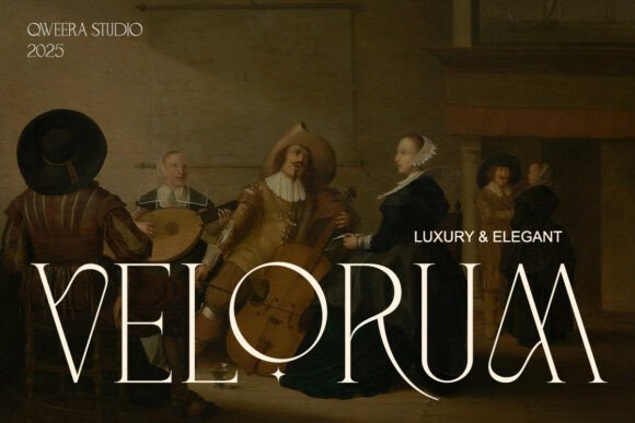 Velorum: A Font for Timeless Branding
