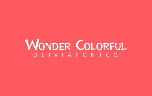 Wonder Colorful Font