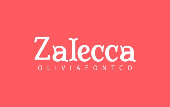 Zalecca: A Serif Font with Romance